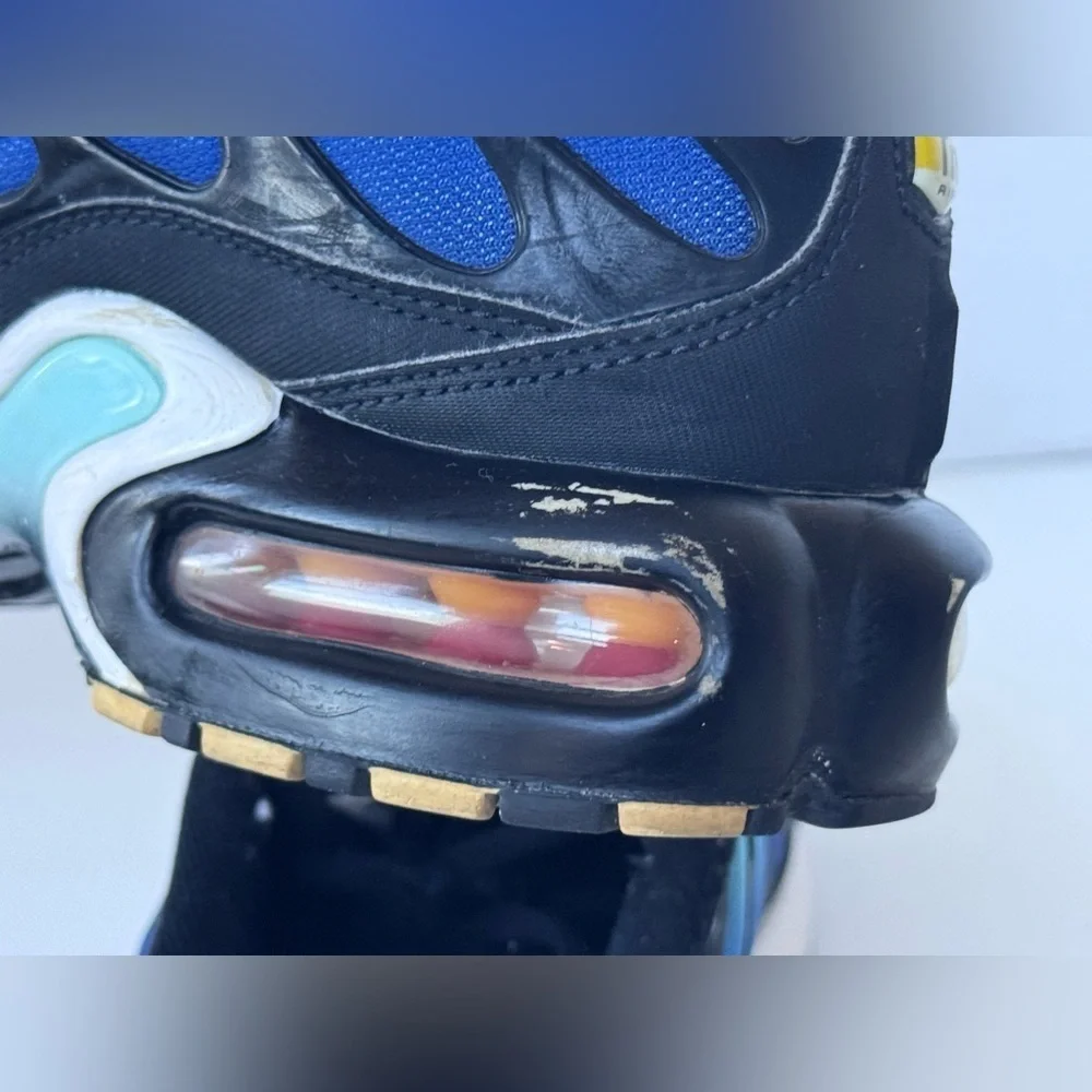 Nike Air Max Plus Tn Hyper Blue Shoes 2018 Sneakers Size 6.5Y